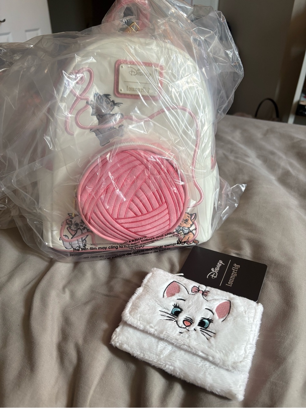 🔥 Loungefly Disney The Aristocats Kittens & Yarn Mini Backpack and Wallet!